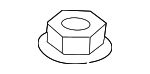 1336506007K - Body: Sunshade Nut for Hyundai Image