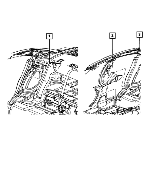 Panels-Moldings-Scuff Plates, Pillar, Cowl, 1/4 Panel Trim and Cargo Covers for 2011 Dodge Charger #0