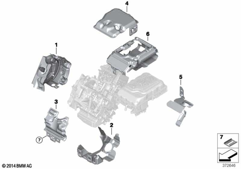 Sound Insulation for 2016 BMW i3 60Ah #0