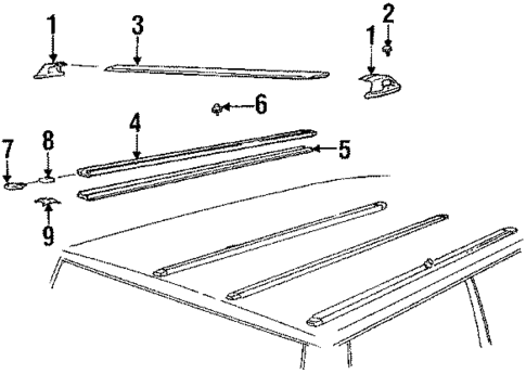 Roof Rack for 1992 Subaru Loyale #0