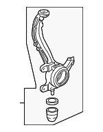 51215SDAA02 - Suspension: Knuckle for Honda: Accord Image