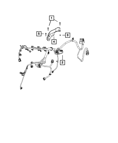 Wiring-Powertrain for 2015 Dodge Journey #2