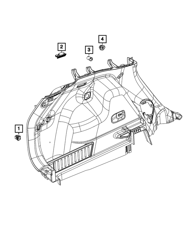 5026969AA - Electrical: Power Outlet Cap for Mopar Image