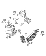 6513427AA - Engine: Hex Flange Head Bolt for Mopar Image