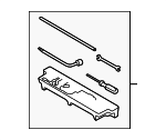 91302J100 - Body: Tool Kit for Kia: Borrego Image