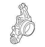 7L8505435A - Suspension: Knuckle for Audi Image