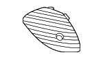 2548856802 - Body: Bumper Cover Spacer Panel for Mercedes-Benz Image