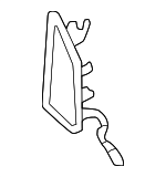 25488519039999 - : Tow Eye Cap for Mercedes-Benz Image