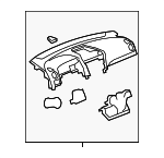 25880025 - : Instrument Panel for Saturn: Vue Image
