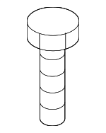 N91201101 - Body: Support Frame Screw for Audi: A5 Quattro, A8 Quattro, S5, S8 Image