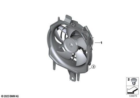 Electric Fan, Suction for 2026 BMW-Motorrad R 1300 RT #0