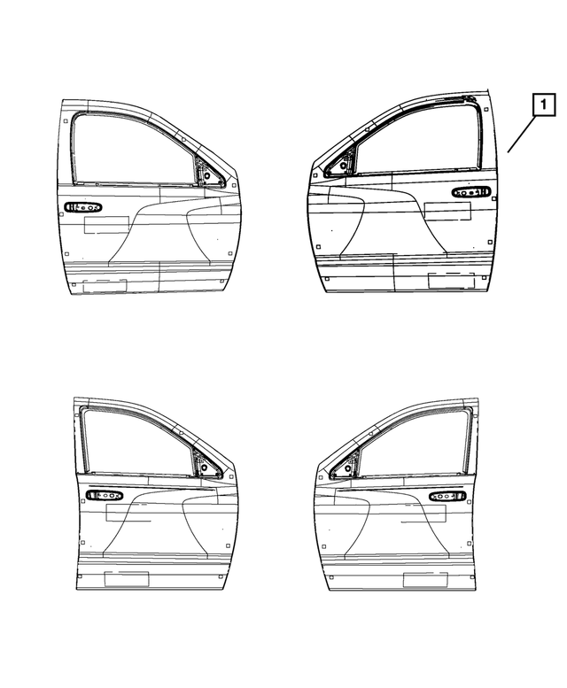 5056247AA - Labels All Vehicle Locations: Tire Pressure Label for Mopar Image image