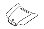 41618238461 - Body: Hood for BMW: 323i, 325i, 325xi, 328i, 330i, 330xi Image