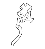 51238213029 - Body: Safety Catch for BMW: 323i, 325i, 325xi, 328i, 330i, 330xi Image