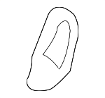 99752163101V05 - Body: Power Seat Switch Knob for Porsche: 911, Cayman Image