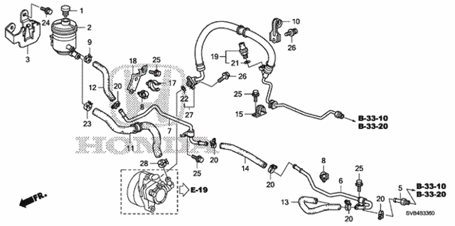 P.S. Lines (Hps) for 2010 Honda Civic #0