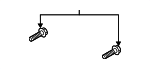 N91228001 - Suspension: Suspension Cross-member Bolt for Audi Image