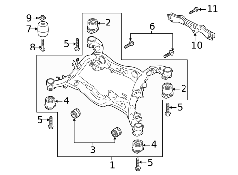 Suspension, Springs & Related Components for 2020 Audi A8 Quattro #3