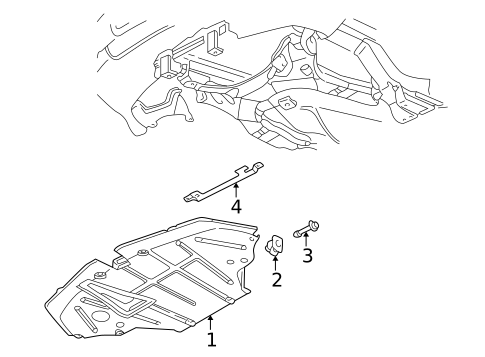 Splash Shields for 2003 Audi S8 #0