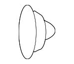 91568SJA003 - Body: Door Weather-strip Clip for Honda: Accord, Civic, CR-V, Fit Image