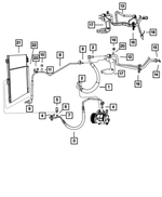 68086137AA - Air Conditioners and Heaters: A/c Line Valve Core for Mopar Image