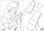 82222162843 - Retrofitting / Conversion / Accessories: BMW Baby Seat 0+ Isofix for BMW: 128i, 135i, 320i, 320iX, 323Ci, 323i, 325Ci, 325i, 325xi, 328Ci, 328d, 328dX, 328i, 328iX, 328xi, 330Ci, 330i, 330xi, 335d, 335i, 335is, 335iX, 335xi, 525i, 525xi, 528i, 528iX, 528xi, 530i, 530xi, 535d, 535dX, 535i, 535iX, 535xi, 540i, 540iP, 545i, 550i, 550iX, 640i, 640iX, 645Ci, 650i, 650iX, 740i, 740Li, 745i, 745Li, 750i, 750iX, 750Li, 750LiX, 760i, 760Li, BMW ALPINA B7, BMW ALPINA B7L, BMW ALPINA B7LX, BMW ALPINA B7X, BMW ALPINA V8, Hybrid 3, Hybrid 5, Hybrid 7, Hybrid 7L, Hybrid X6, M Coupé, M3, M5, M6, X1 28i, X1 28iX, X1 35iX, X3 2.5i, X3 28dX, X3 28i, X3 28iX, X3 3.0i, X3 3.0si, X3 35iX, X5 3.0i, X5 3.0si, X5 3.5d, X5 35dX, X5 35iX, X5 4.4i, X5 4.6is, X5 4.8i, X5 4.8is, X5 50iX, X5 M, X6 35iX, X6 50iX, X6 M, Z3 1.9, Z3 2.5, Z3 2.5i, Z3 2.8, Z3 3.0i, Z3 M3.2, Z4 2.5i, Z4 28i, Z4 3.0i, Z4 3.0si, Z4 30i, Z4 35i, Z4 35is, Z4 M3.2, Z8 Image image