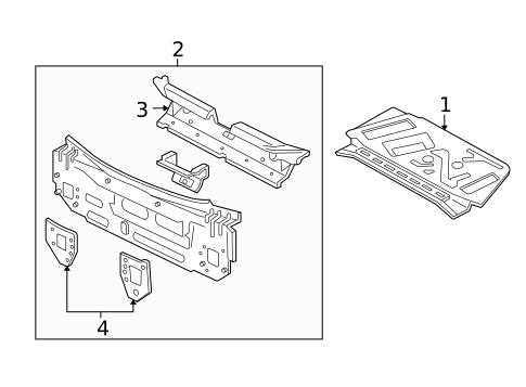 Rear Body for 2003 Ford Focus #0