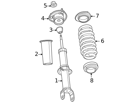 Struts & Components for 2023 Jeep Grand Wagoneer L #0