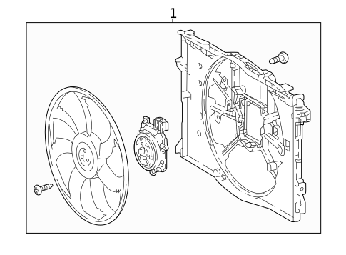 Cooling Fan for 2019 Lexus LC500 #0