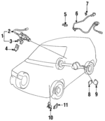 LB4043900 - : Valve for Mazda: MPV Image