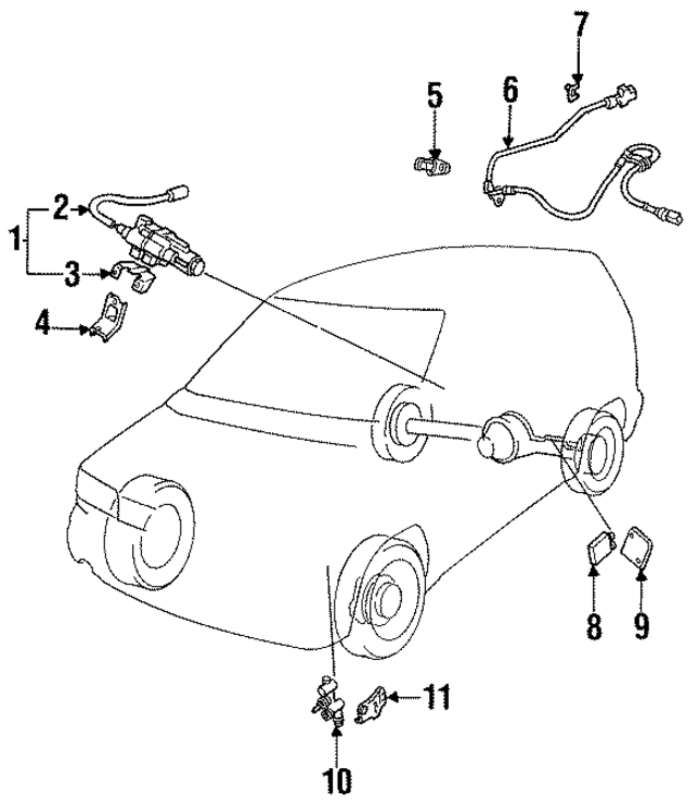LA3143780A - Electrical: ABS Control Unit for Mazda Image