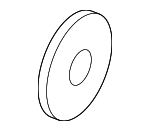 8P3837779A - Body: Window Frame Spacer for Audi: A3, A3 Quattro Image