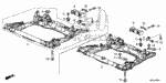 90166SAA000 - Body/Air Conditioning: BOLT-WASHER (10X25) for Honda Image
