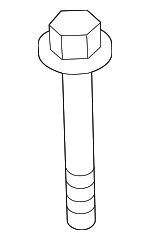 7145A9B1B9 - Suspension: Suspension Shock Absorber Bolt for BMW Image