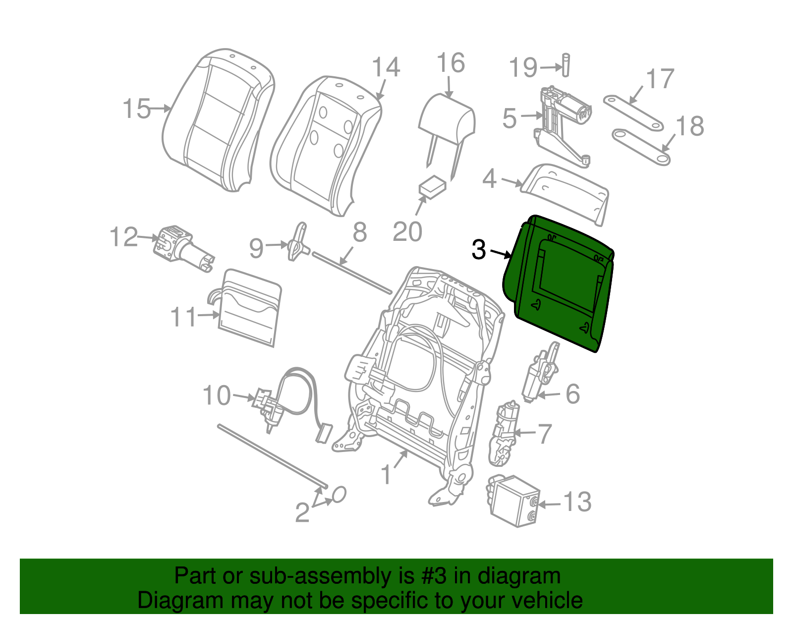 Lower Back Panel - BMW (52-10-7-015-265)