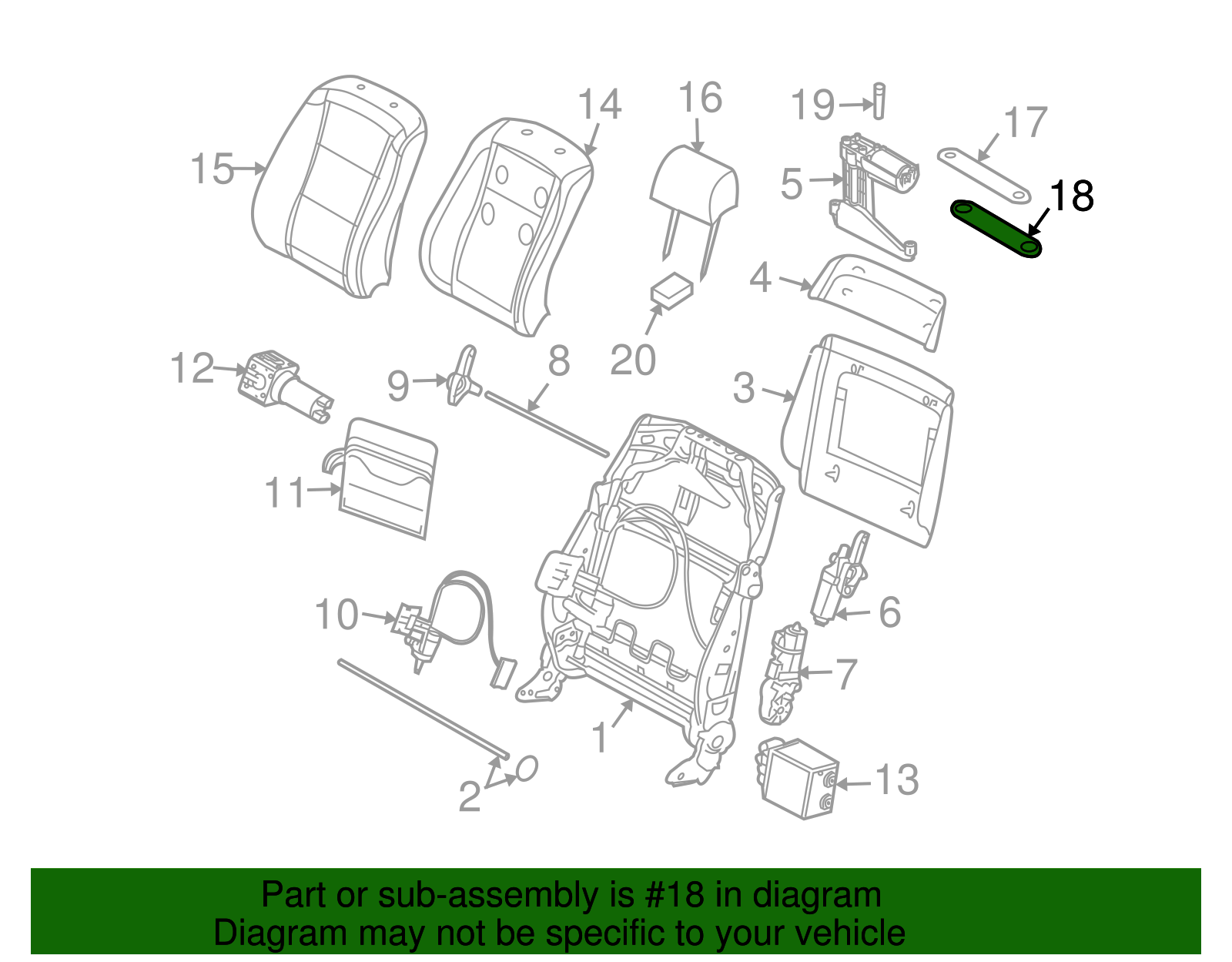Headrest Cover - BMW (52-10-7-044-428)