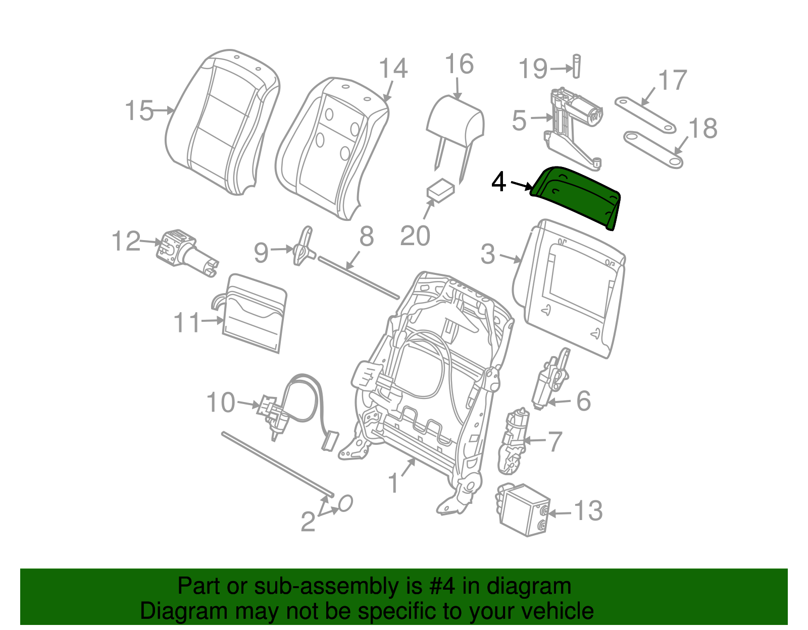 Upper Panel - BMW (52-10-7-078-512)