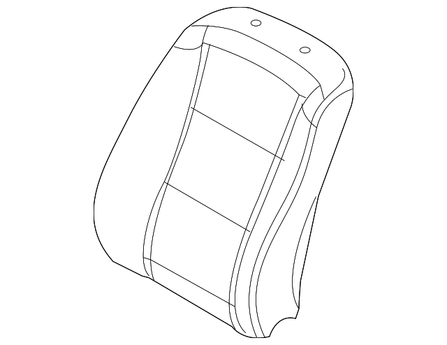 Seat Back Cover - BMW (52-10-7-076-645)