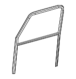 4657250400 - Body: Run Channel for Mercedes-Benz Image