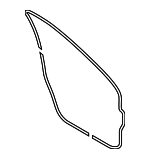 MB5Z7820531A - : Door Weather-Strip for Ford: Explorer, Police Interceptor Utility Image