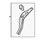 531180C030 - Body: Mount Bracket for Toyota: Sequoia, Tundra Image