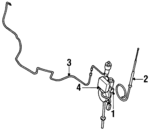 MR228151 - Electrical: Antenna, Power for Mitsubishi Image