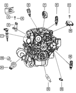 56045439AC - Electrical: Heat Shield for Mopar Image