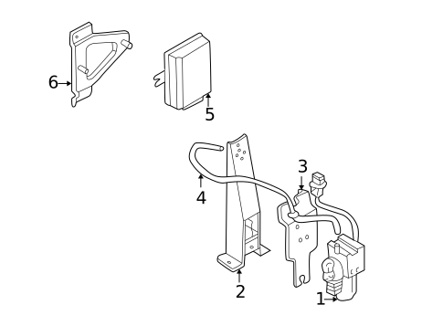 Cruise Control System for 2002 Mitsubishi Montero #0
