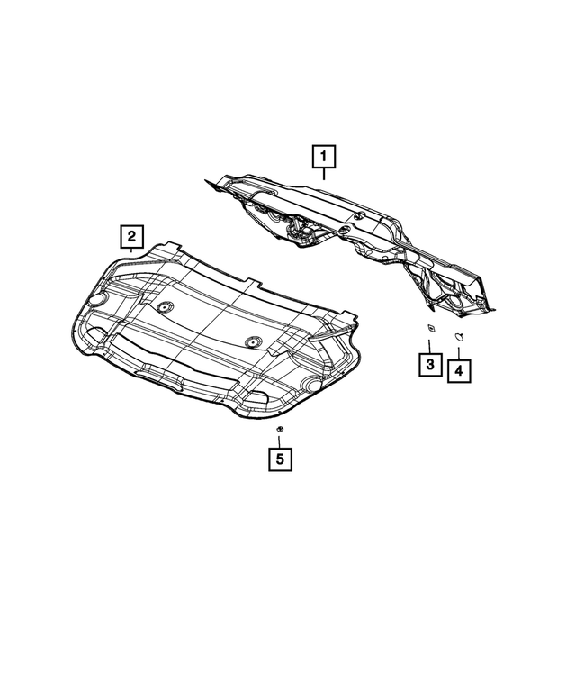 « 6505302AA – Interior Trim : Emboitement pour Mopar Image »