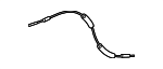 72133TX6A01 - Body: Lock Cable for Acura: ILX Image