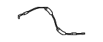 72131TX6A01 - Body: Lock Cable for Acura: ILX Image