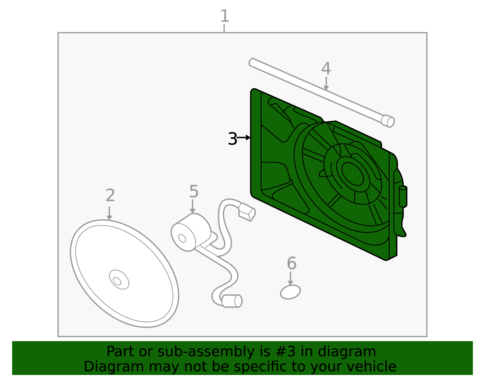 25350-2G000 - Shroud 2006-2010 Kia Optima | Kia.Parts Store