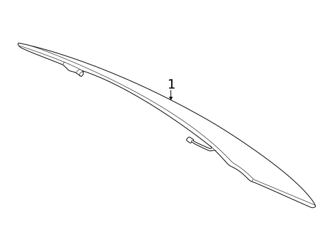Glass - Lift Gate for 2025 Volvo EX30 #0