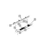 68292911AE - Exterior Ornamentation: Body Side Sill, Left for Mopar Image